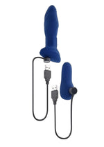 Plug anal de silicona recargable Gender X Sway with Me con control remoto