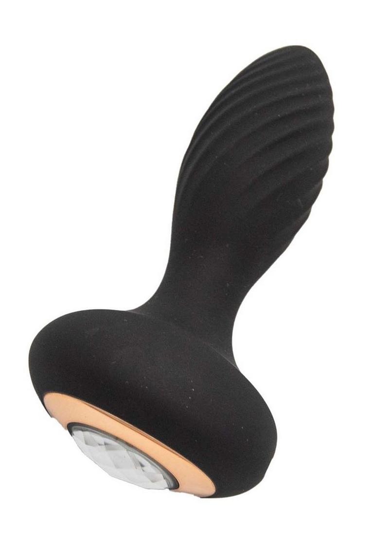 Tapón vibrador de silicona recargable Goddess Diamond