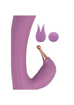 Vibrador personal de silicona recargable Goddess Tri-Tip