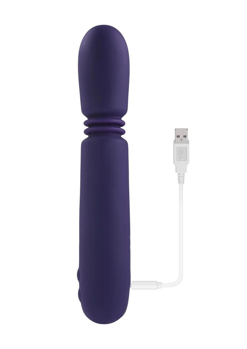 Vibrador de silicona recargable Handy Thruster