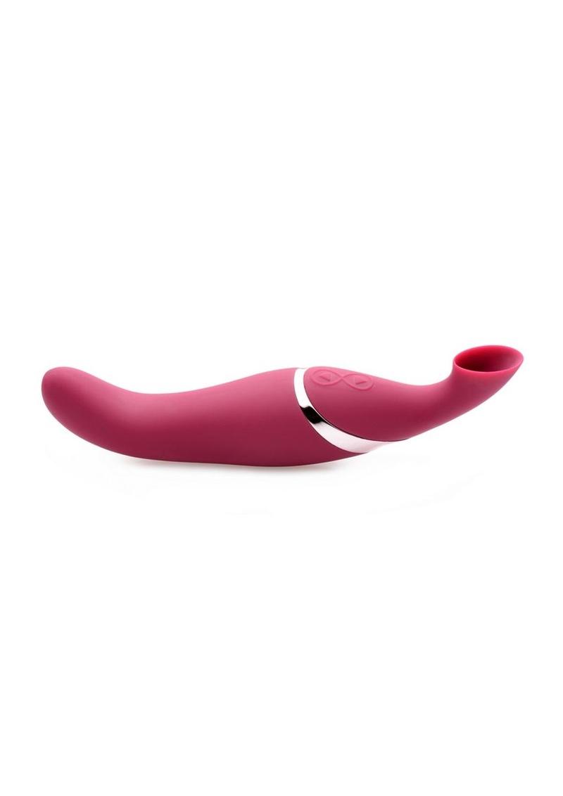 Inmi Shegasm Intense - Estimulador de clítoris y vibrador de punto G 2 en 1