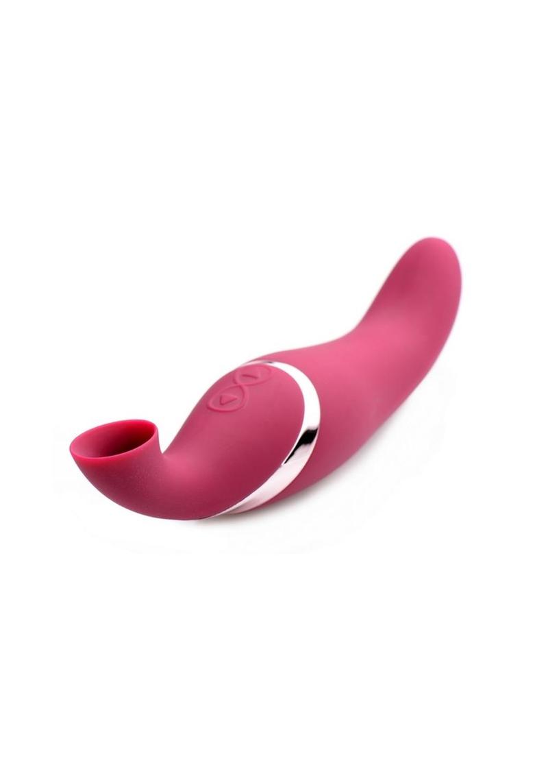 Inmi Shegasm Intense - Estimulador de clítoris y vibrador de punto G 2 en 1