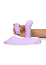 Almohadilla de silicona recargable para molinillo con vibración y empuje Inmi Thrust N Grind con control remoto