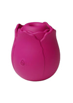 Inya The Vibrating Rose Rechargeable Silicone Clitoral Stimulator - Red