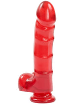 Consolador con bolas Jelly Jewels