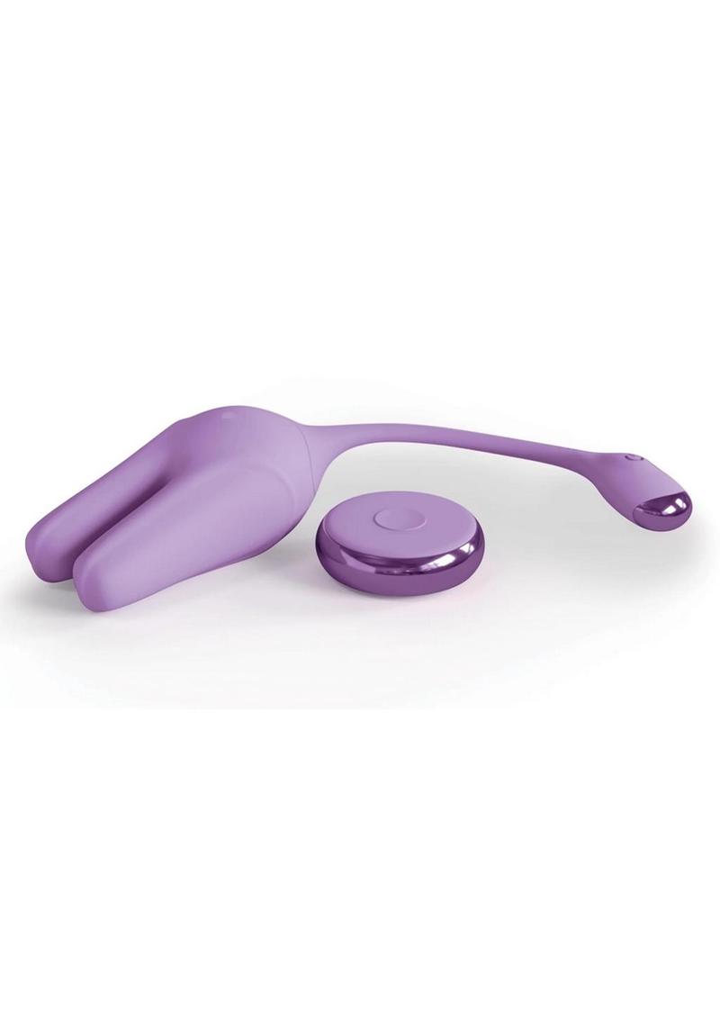 Estimulador Kegel de silicona recargable con control remoto Jimmyjane Form 2