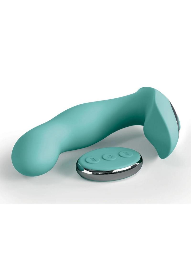 Estimulador dual de silicona recargable con control remoto Jimmyjane Pulsus G-Spot