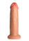 Jock Real Skin Silicone Dildo - Vanilla - 8in