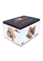 Kiotos Masturbator Silicone Dildo with Pussy and Ass - Vanilla