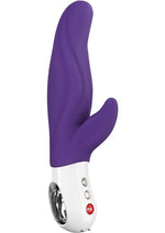 Vibrador de silicona Lady Bi con estimulador del clítoris