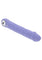 Large Purple Fantasy Rechargeable Silicone Vibrator - Purple