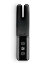 Le Wand Deux Silicone Rechargeable Dual Vibrator - Black