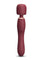 Le Wand Flat Top Fusion G Rechargeable Silicone Vibrator - Ruby - Red