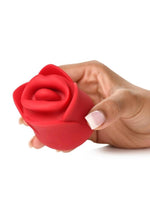 Estimulador de clítoris recargable de silicona Lickgasm Sweet Kiss con vibración y besos