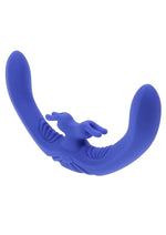 Vibrador doble de silicona recargable Lovebirds con control remoto