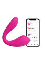 Vibrador doble recargable de silicona Lovense Dolce