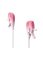 Pinzas para pezones de silicona recargables con control por aplicación Lovense Gemini