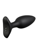 Plug anal vibrador de silicona compatible con aplicación recargable Lovense Hush 2