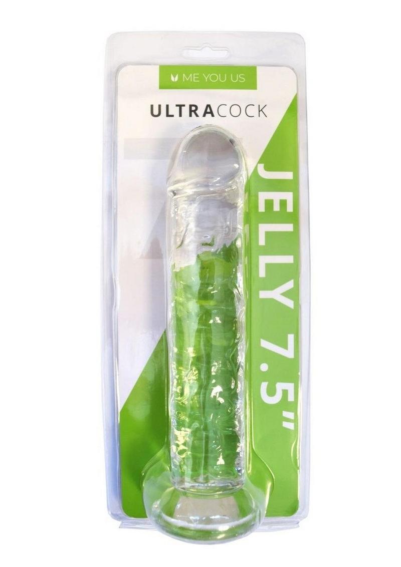 ME YOU US Ultracock Jelly Dong - Clear - 7.5in