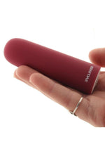 Vibrador tipo bala recargable de gran grosor