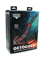 Monstar Cock Octocock Silicone Dildo - Green/Pink