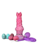Monstar Cox Alienspawn Cock Silicone Dildo - Pink