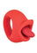 My Secret Vibrating Tongue Rechargeable Silicone Clitoral Stimulator - Red