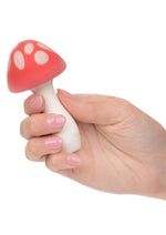 Masajeador divertido de silicona recargable Muff Shroom de Naughty Bits