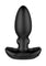 Nexus Beat Thumping Rechargeable Silicone Butt Plug with Remote Control - Black
