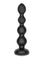 Nexus Tornado Rechargeable Silicone Rotating Beaded Probe with Remote - Black