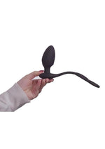 Plug anal giratorio de silicona Nexus Tornado, recargable y remoto, con anillos para el pene y los testículos