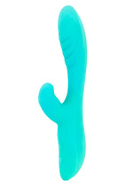 Nu Sensuelle Indii Xlr8 Rechargeable Silicone G-Spot Rabbit Vibrator - Blue/Electric Blue
