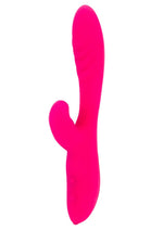 Nu Sensuelle Indii Xlr8 Rechargeable Silicone G-Spot Rabbit Vibrator - Pink