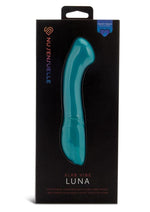Nu Sensuelle Luna Velvet Touch with Turbo Rechargeable Silicone Vibrator - Green/Rose Gold