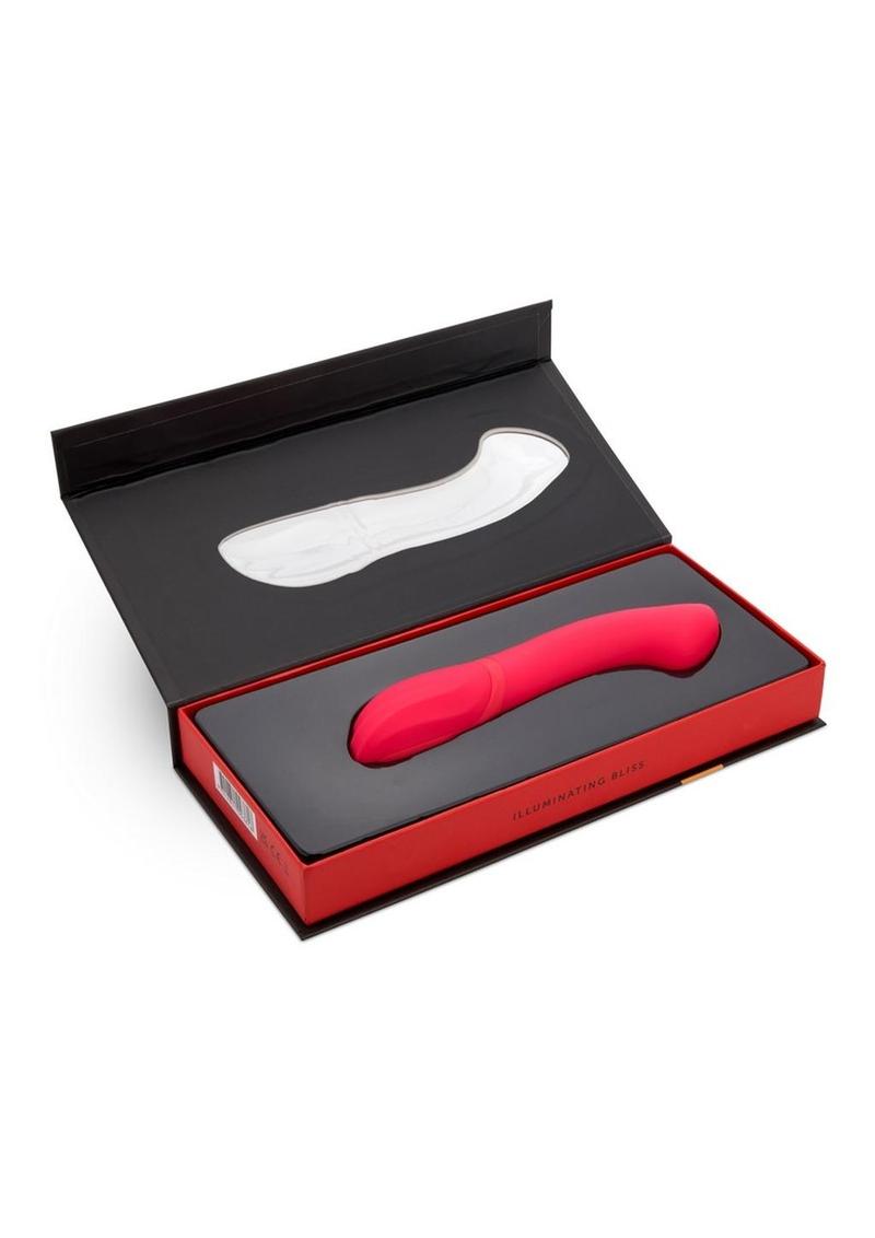 Nu Sensuelle Luna Velvet Touch con vibrador de silicona recargable turbo