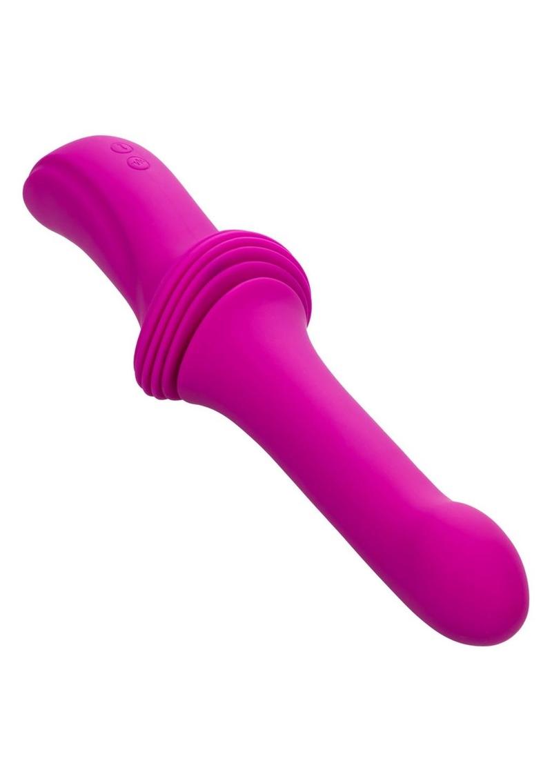 Máquina sexual recargable de silicona con control remoto Overdrive, propulsor suave