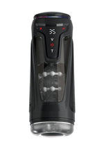 Pdx Elite Moto-Bator Pro Rechargeable Masturbator - Black/Clear