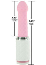 Masajeador vibratorio y de empuje de silicona Feisty de Pillow Talk