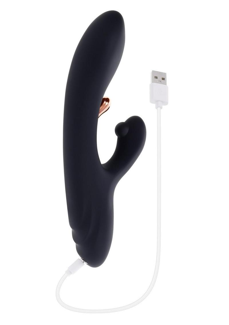 Playboy Aureus Rechargeable Silicone Triple Motor Vibrator with Remote Control