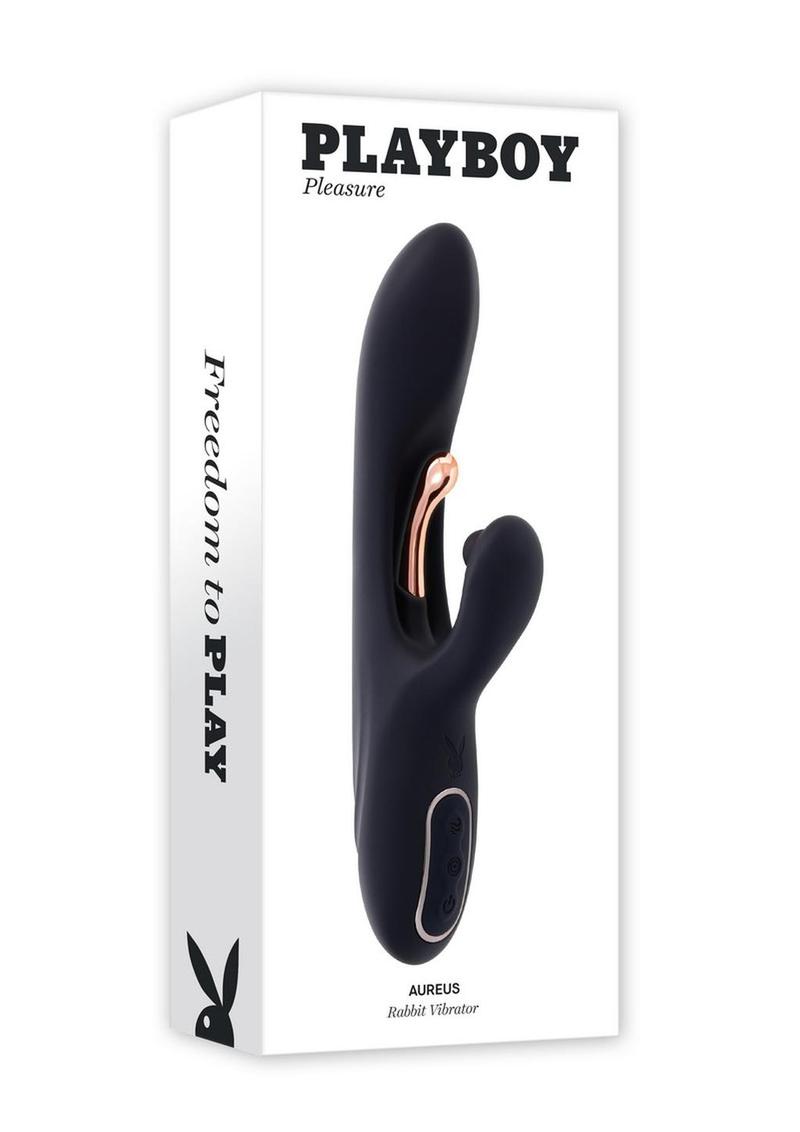 Playboy Aureus Rechargeable Silicone Triple Motor Vibrator with Remote Control