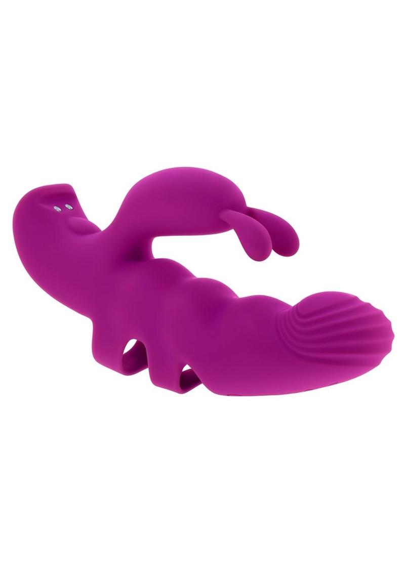 Playboy Lend A Hand Rechargeable Silicone Finger Vibrator