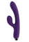 Playboy New Crush Rechargeable Silicone Dual Vibrator - Purple