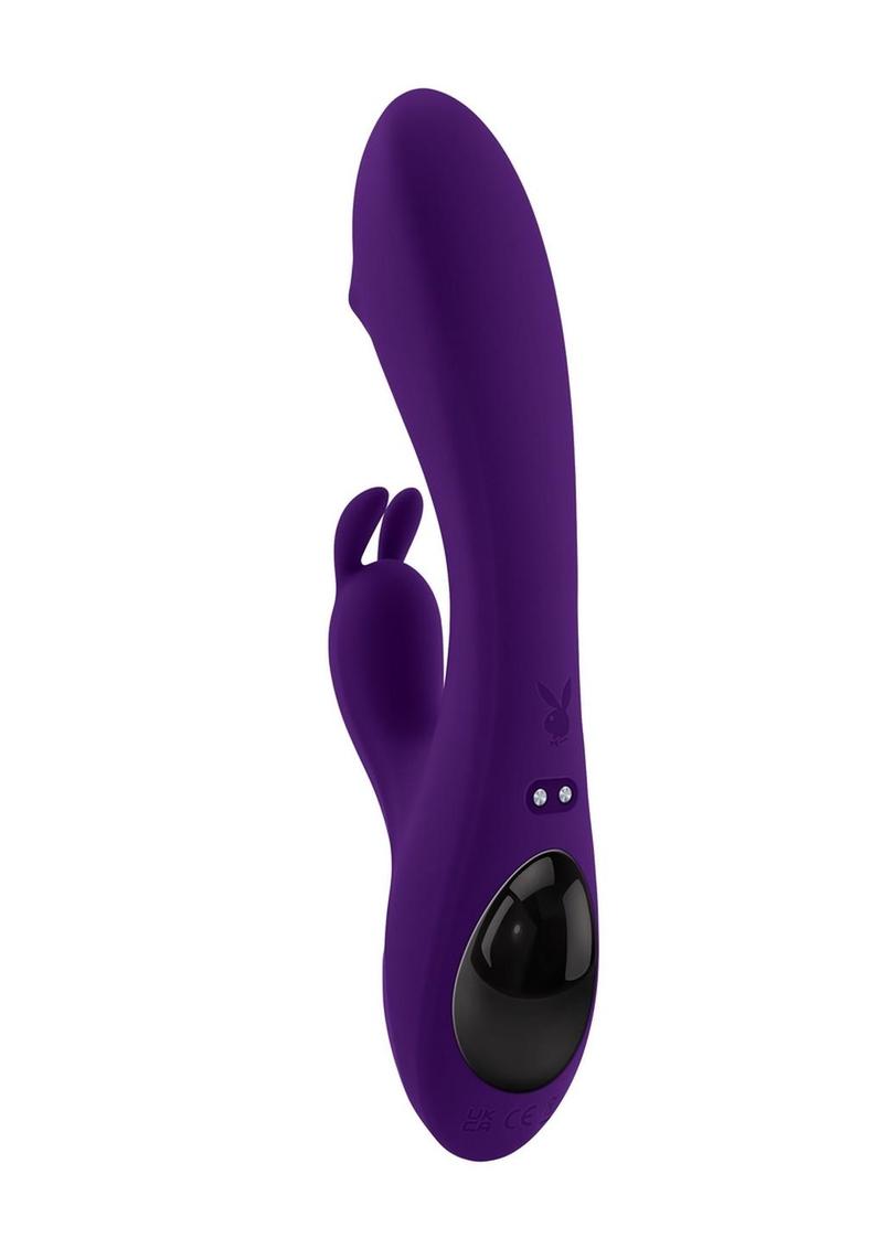 Vibrador de conejo de silicona recargable Playboy On Repeat