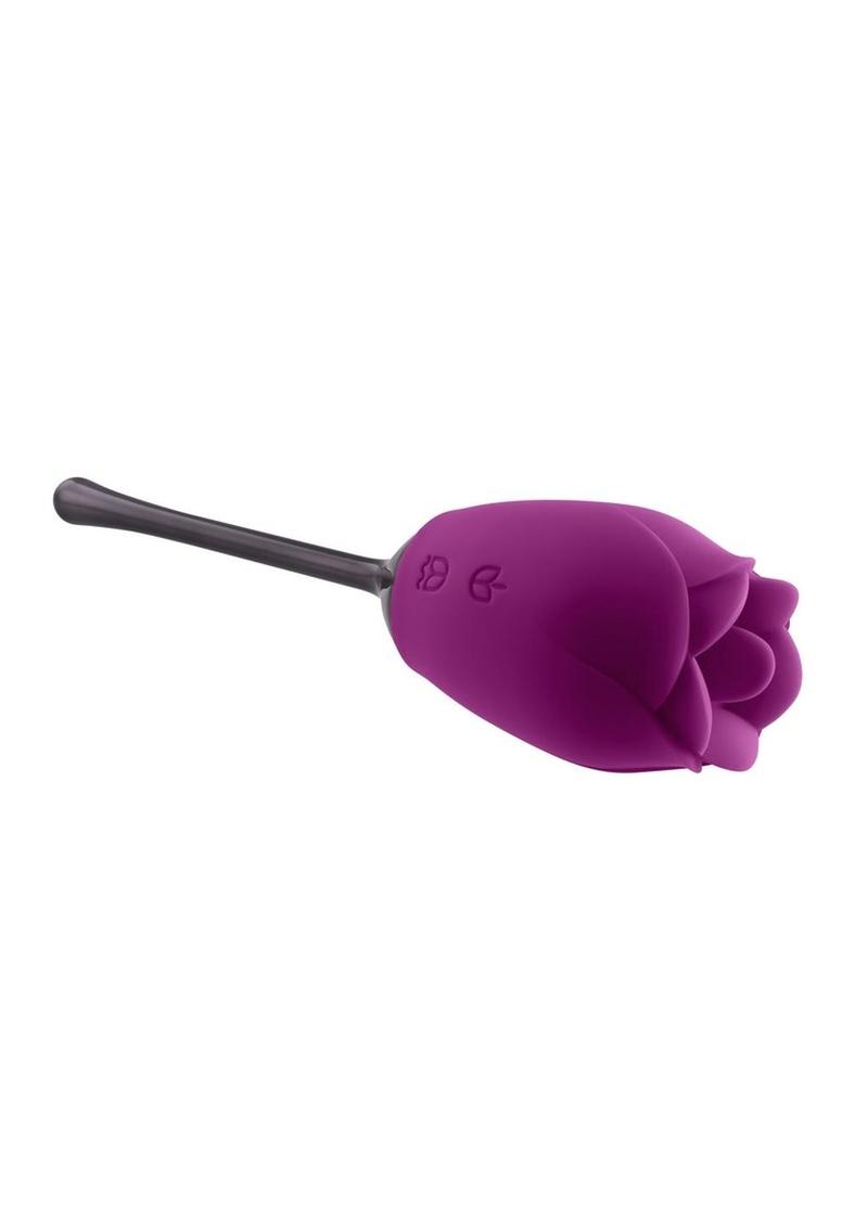 Estimulador de clítoris de silicona recargable Petal de Playboy