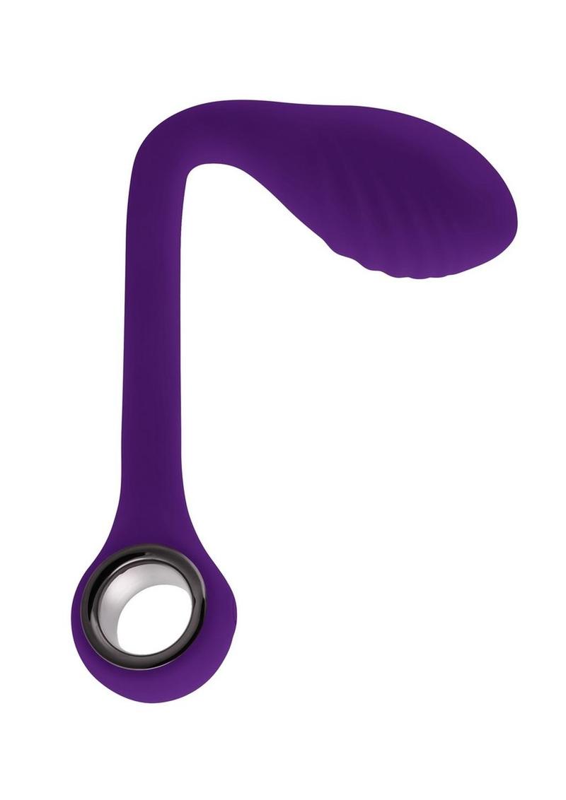 Vibrador de punto G de silicona recargable Spot On de Playboy