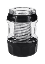 Playboy Spring Fling Rechargeable Stroker - Black/Clear