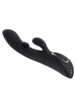 Vibrador de silicona recargable de estimulación dual That's The Spot de Playboy