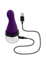 Vibrador estimulador de clítoris de silicona recargable The Jet Set de Playboy
