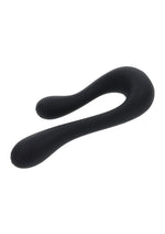 Vibrador dual de silicona recargable The Swan de Playboy
