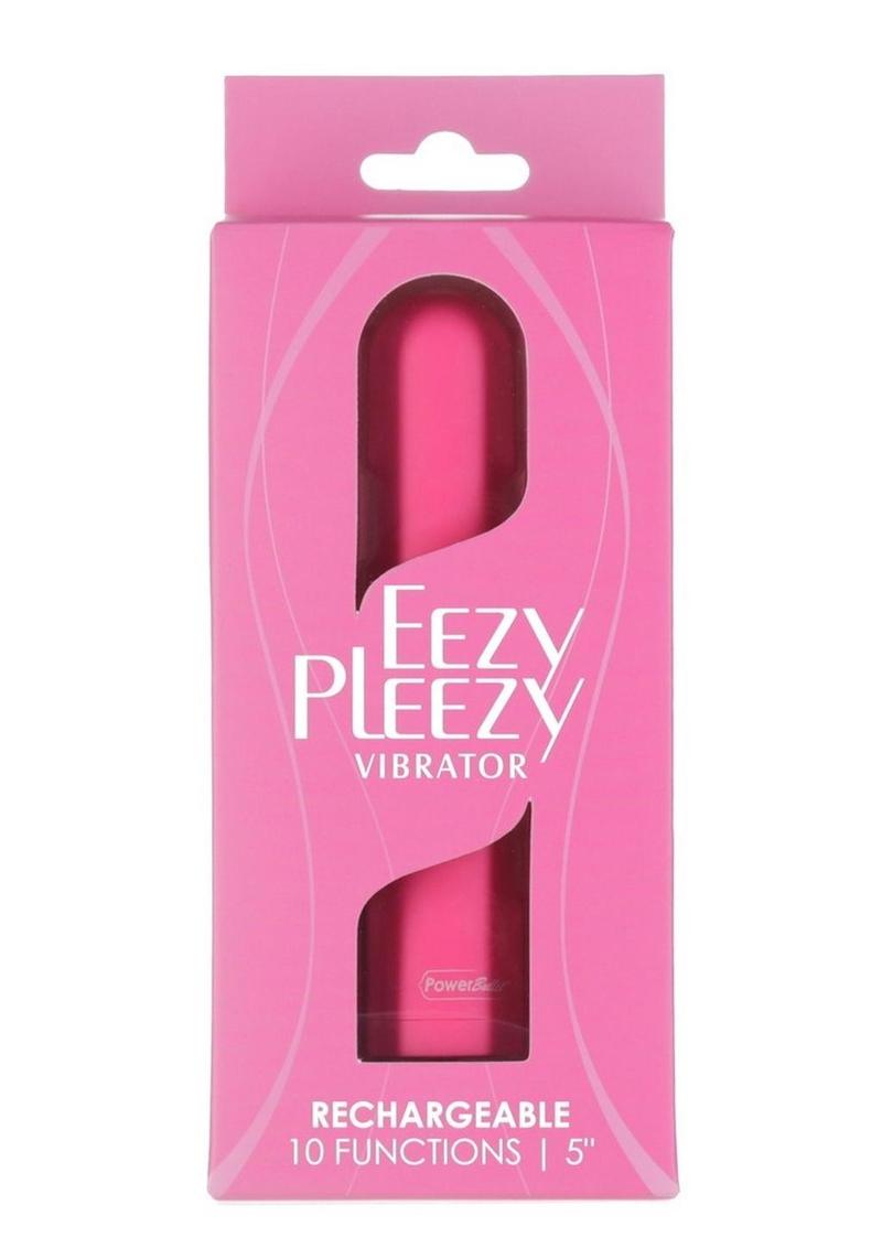 Powerbullet Eezy Pleezy Rechargeable Vibrator - Pink - 5in